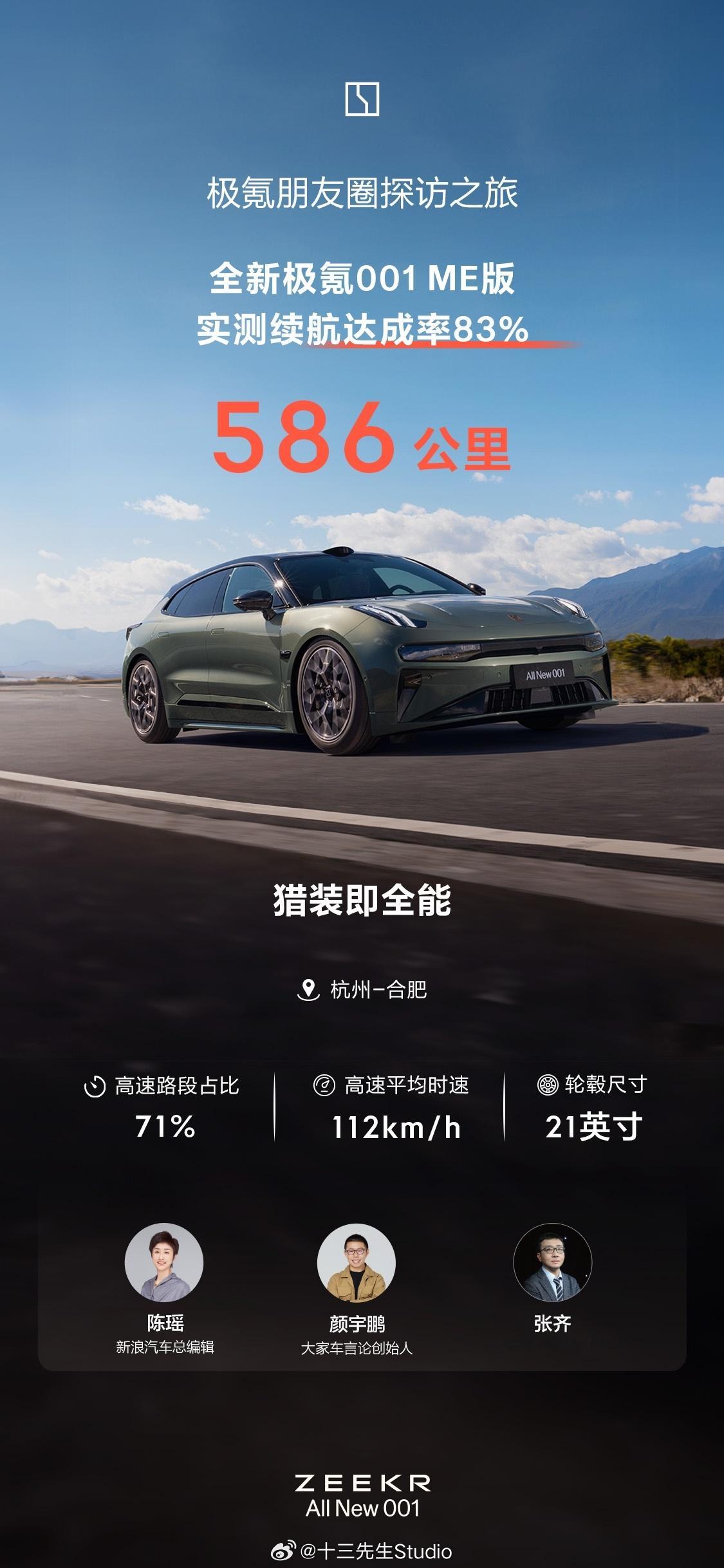 #极氪001实测续航超580公里# 2024年4月9日，极氪大厦至合肥科大讯飞总