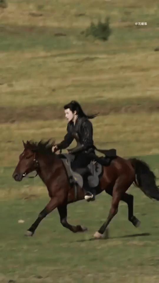 王鹤棣画了赤兔马 王鹤棣真的是太有意思了呀，没有想到会看到他画了赤兔马，虽然画的