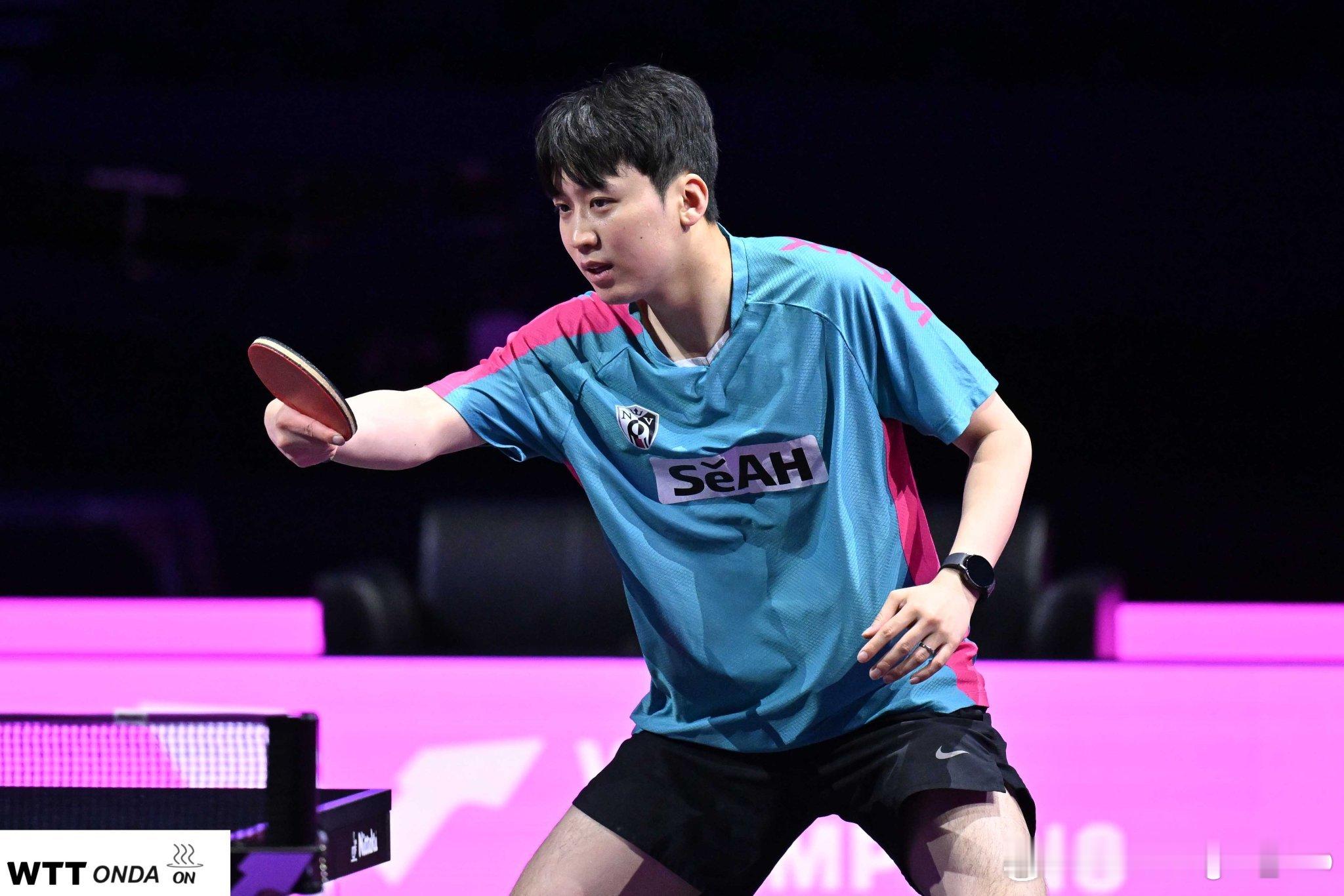 WTT横滨冠军赛2025 郑荣植 🏓️ ©️ONDA ​​​