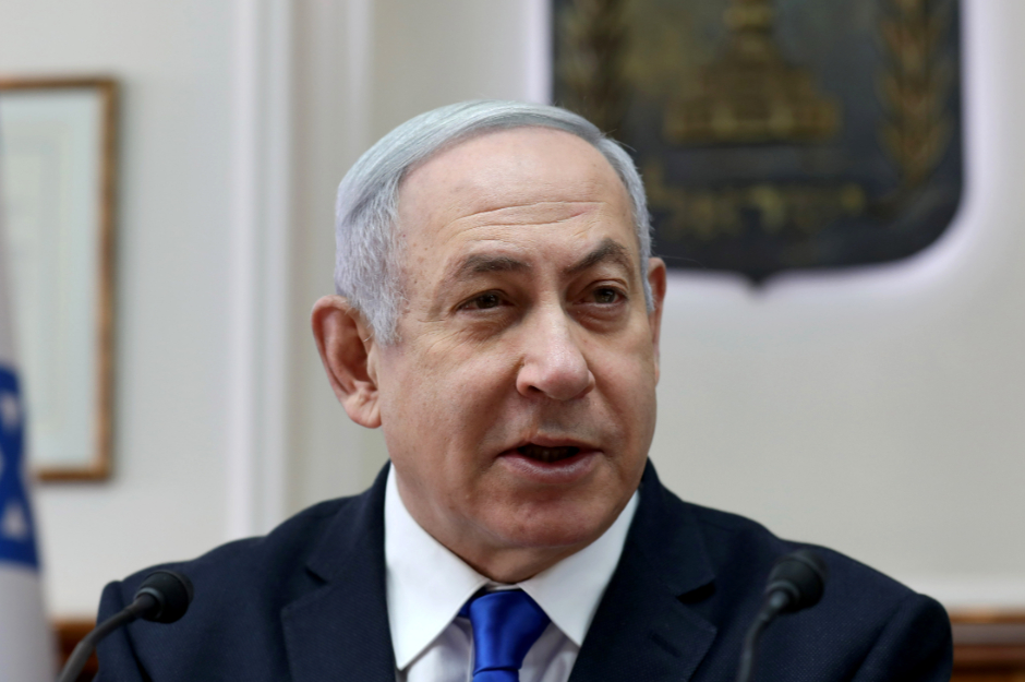 以色列总理内塔尼亚胡20号公开回应美国要向沙特卖F-35战机的事。他说，美方在宣