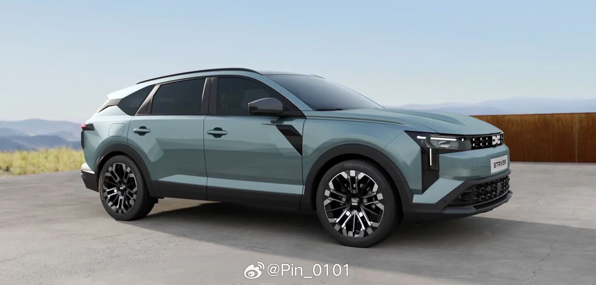 Good news！Dacia全新紧凑型车外观发布：Striker（前锋），新车