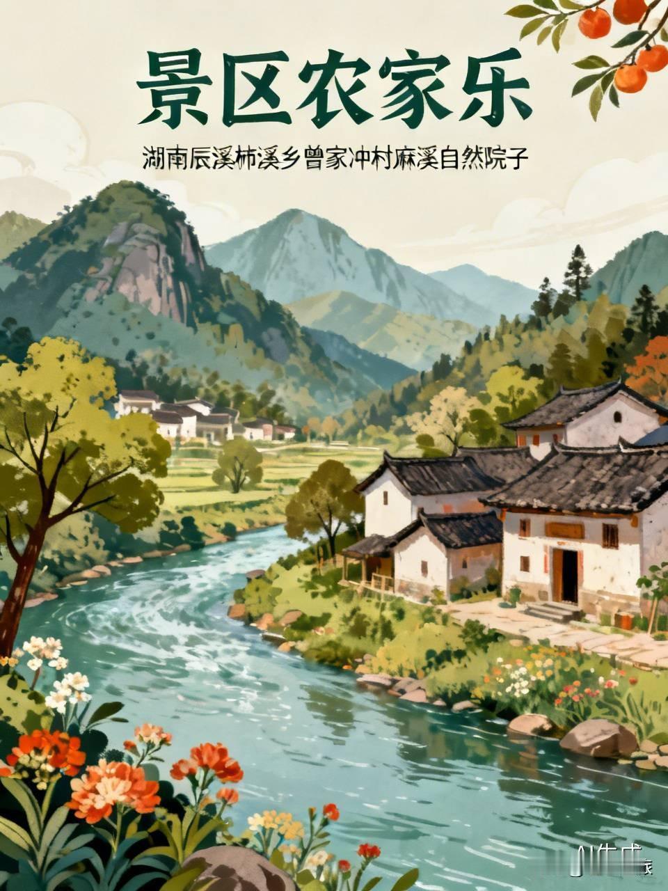 景区的农家乐还挺受欢迎的。就说湖南，入伏后高温让清凉游升温，辰溪县柿溪乡曾家冲村