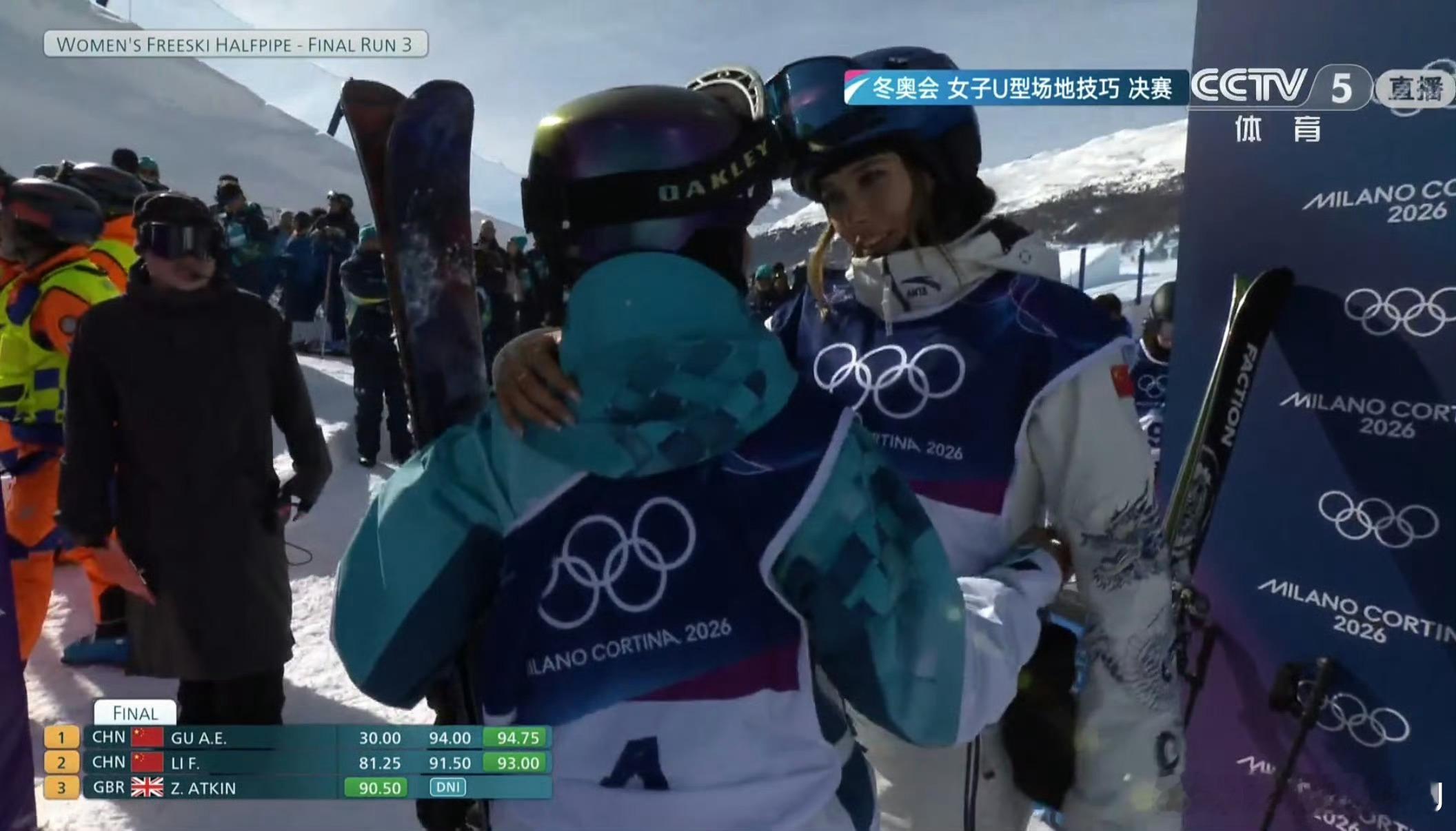 谷爱凌李方慧这就叫，慧当凌绝顶！春天总是会在冬天之后来到。 