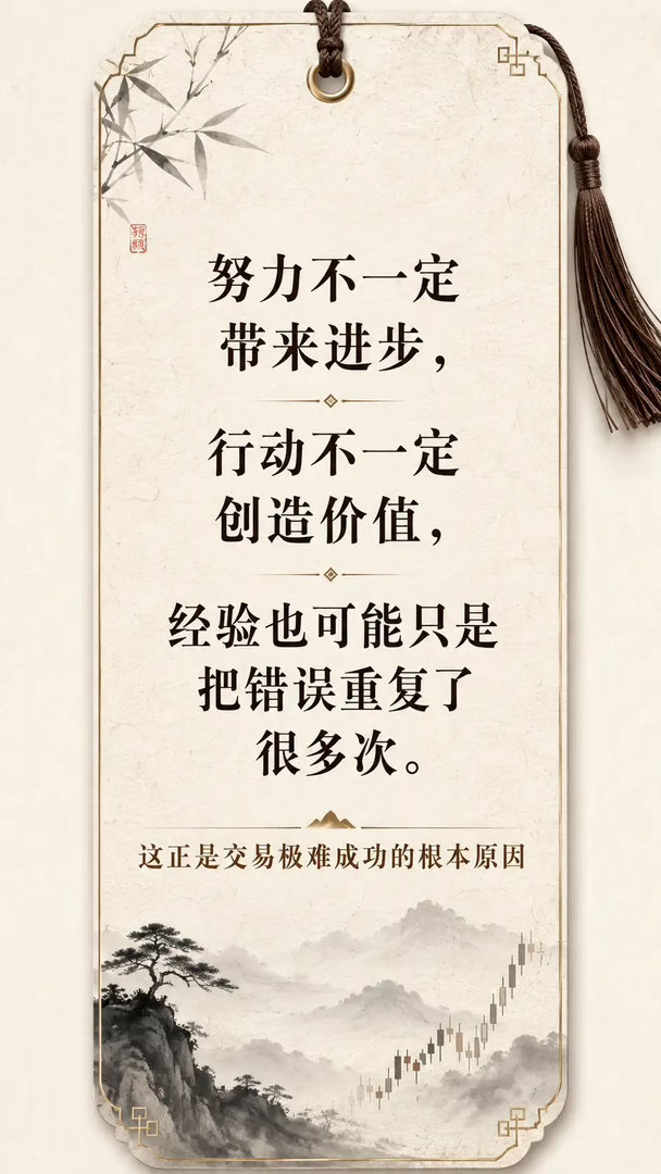努力不一定带来进步，行动不一定创造价值，经验也可能只是把错误重复了很多次。这正是