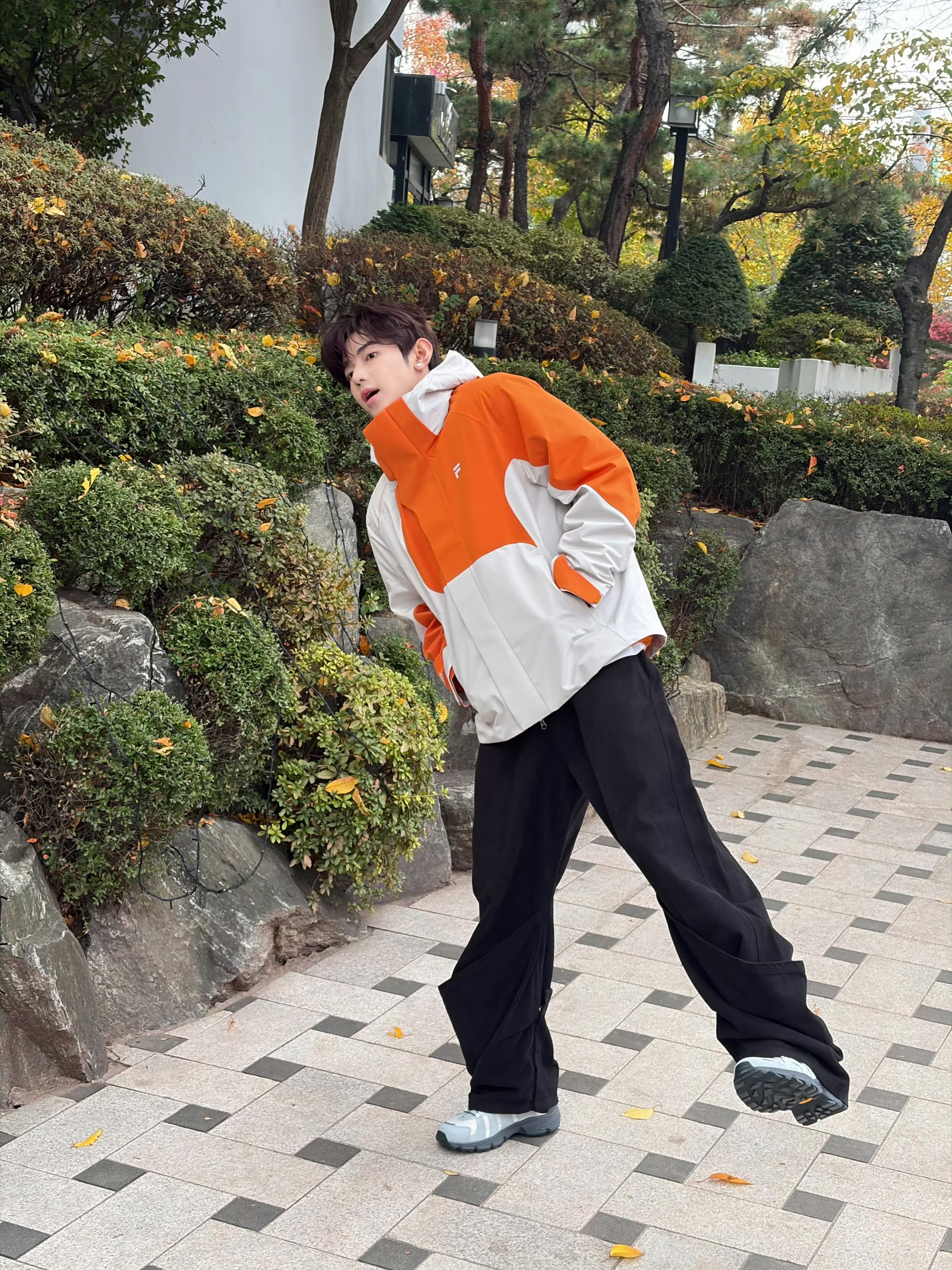 章昊 × FILAFUSION 机能羽绒 🍁 📸 