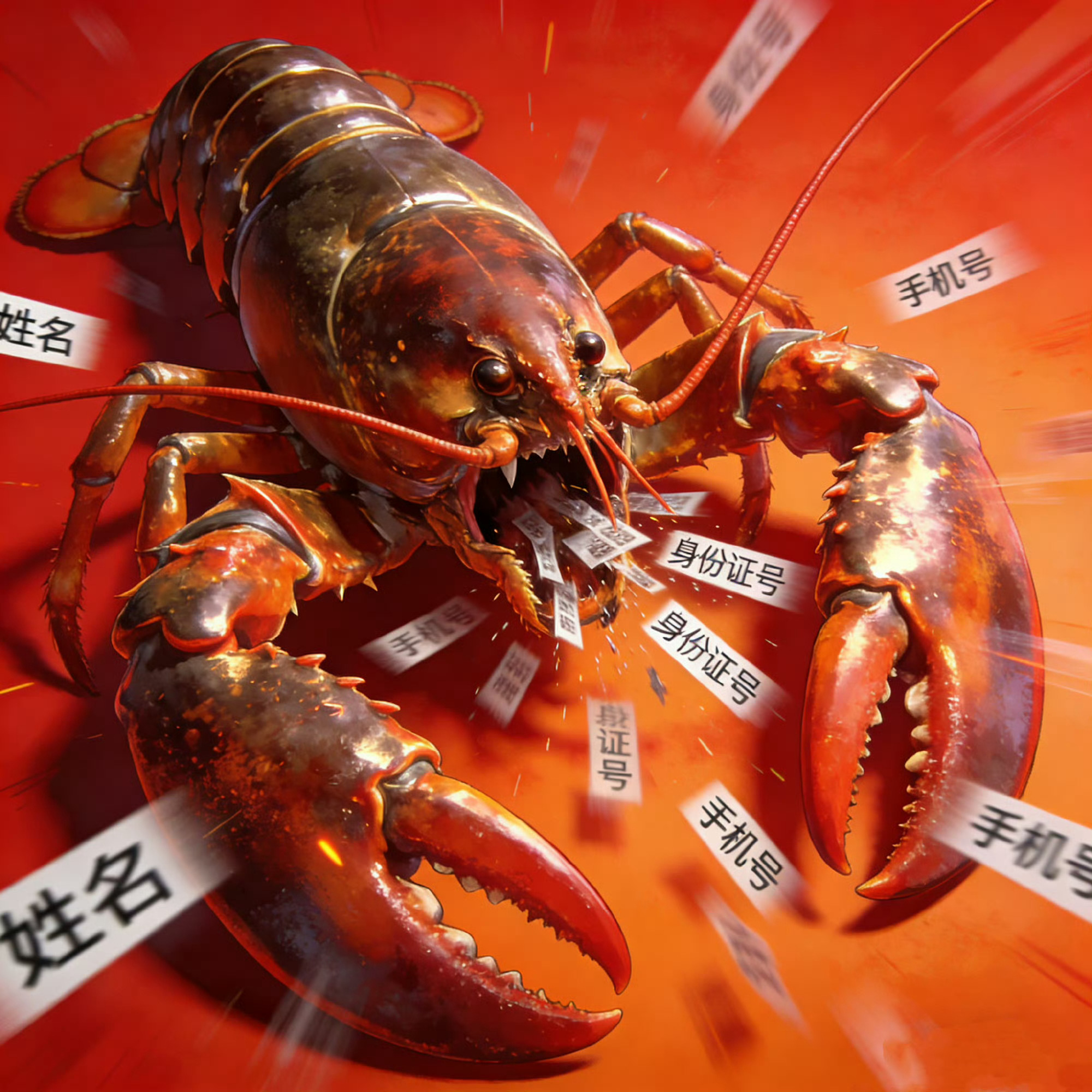 你以为靠AI龙虾白捡好处，自己的隐私早就被人拿去反复利用，你才是那个被算计的。A