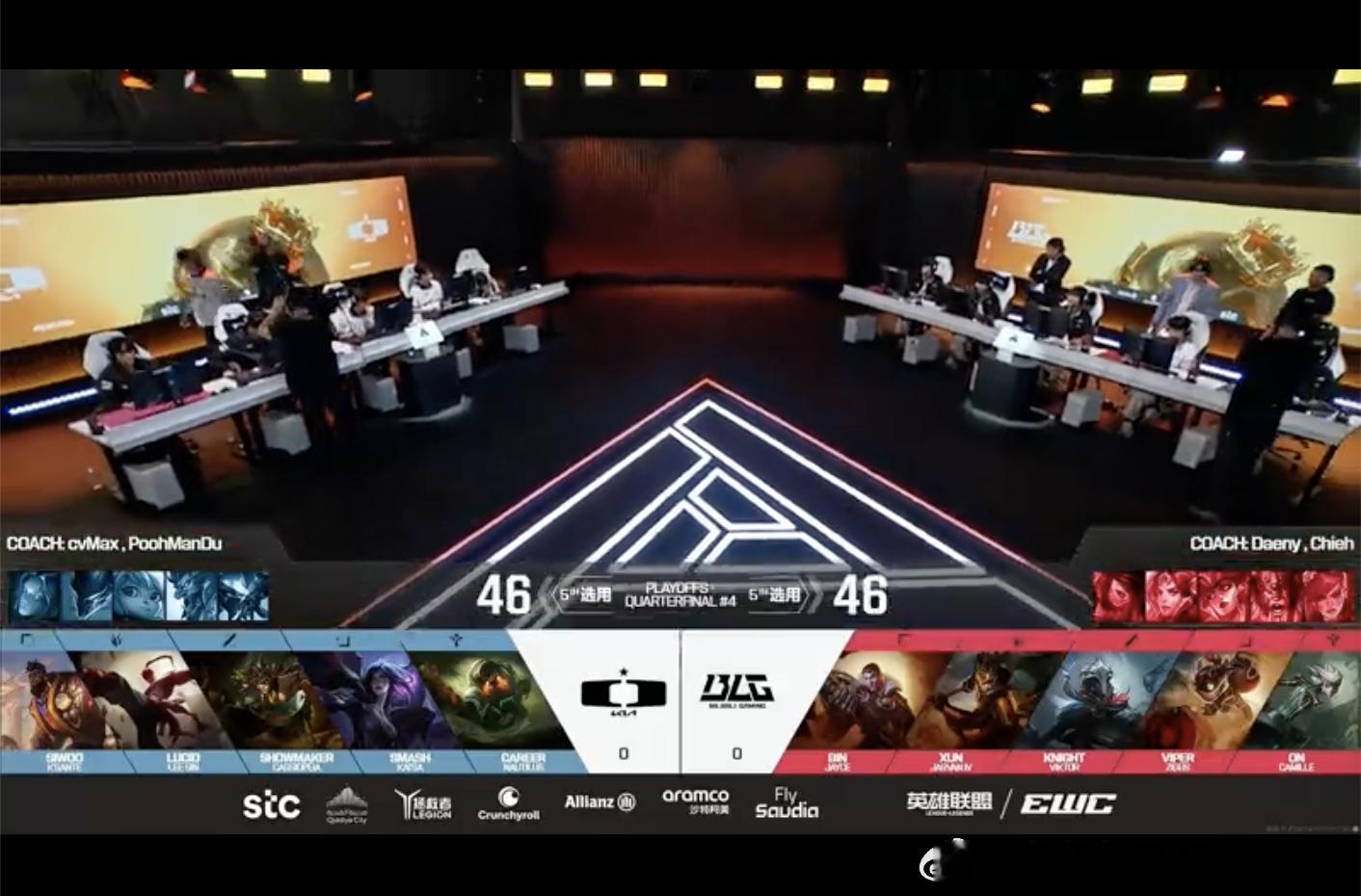 【2026EWC淘汰赛 DK vs BLG】本场BP2026EWC
