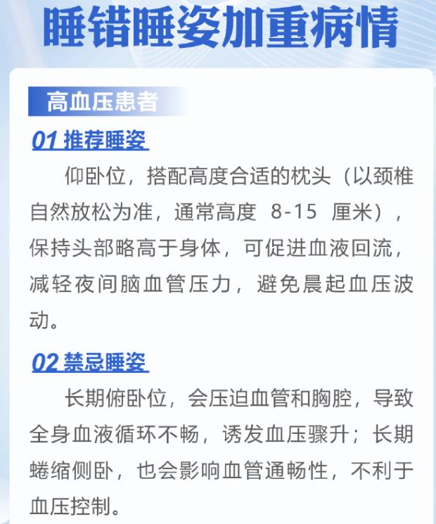 紧急提醒湖北人！睡姿错了会加重病情，高血压、冠心病患者必看
湖北的家人们注意了！