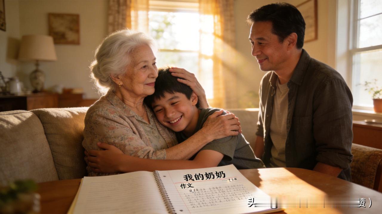 58岁我嫁给了爱情（下卷）相守（17）

第17章：子轩的作文

刘子轩的作文被
