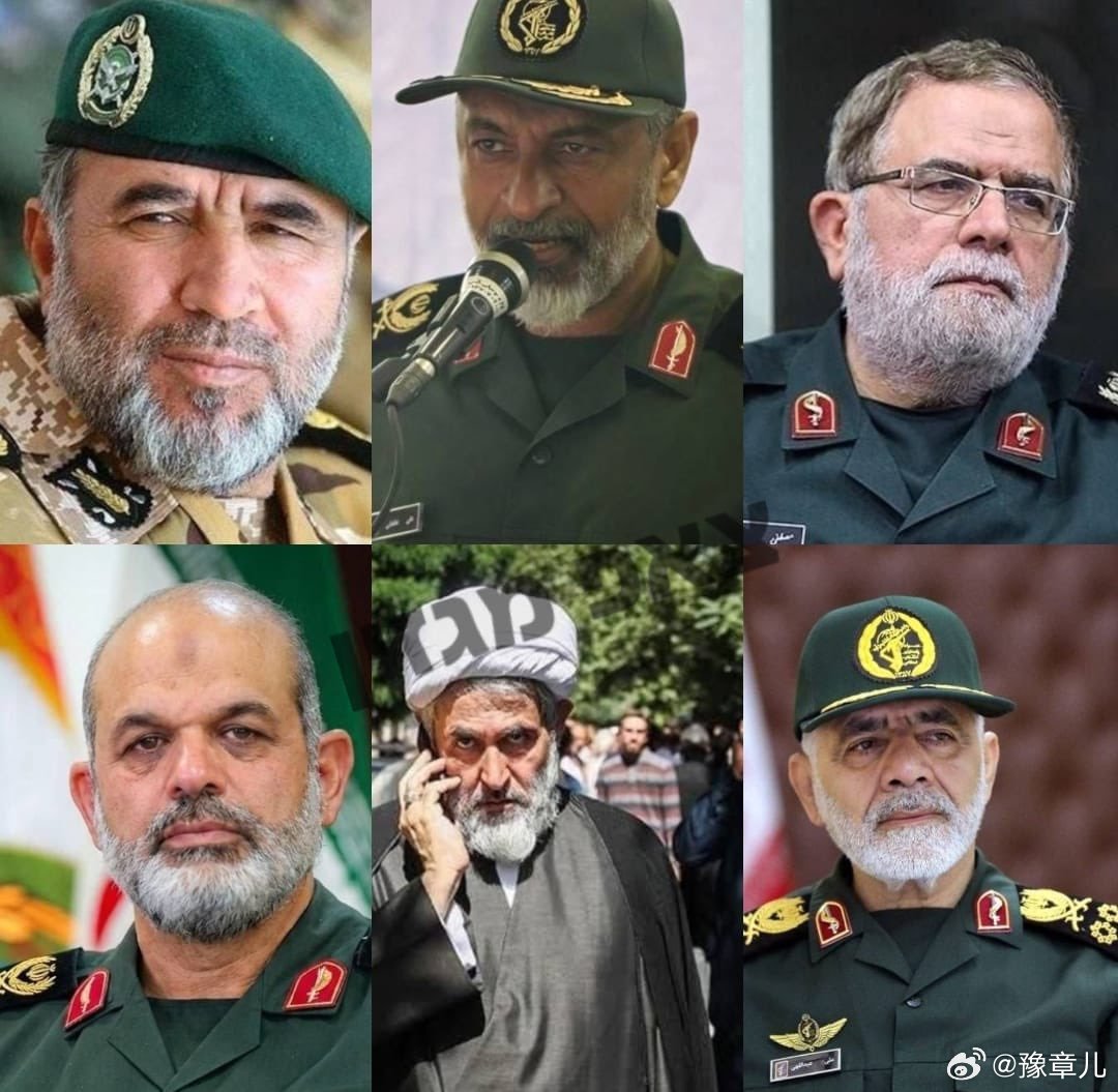 伊朗最高领袖穆杰塔巴签署任命令，任命6人担任武装部队总参谋部、革命卫队和巴斯基民