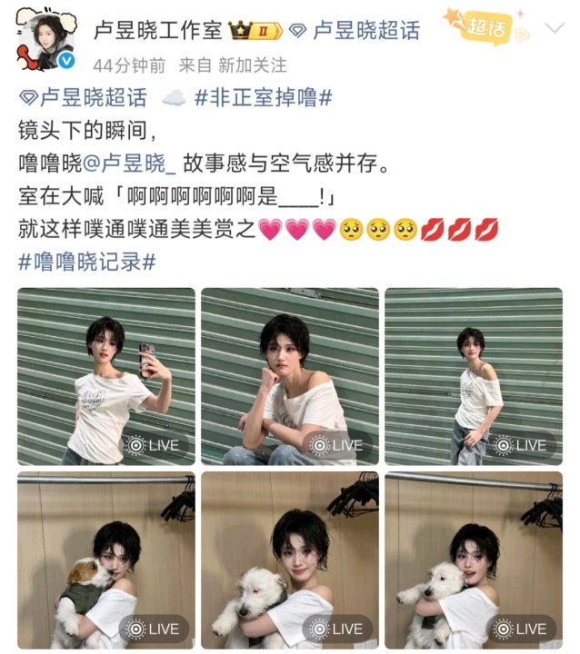 卢昱晓卢昱晓短发live图卢昱晓短发live六宫格卢昱晓短发live图 