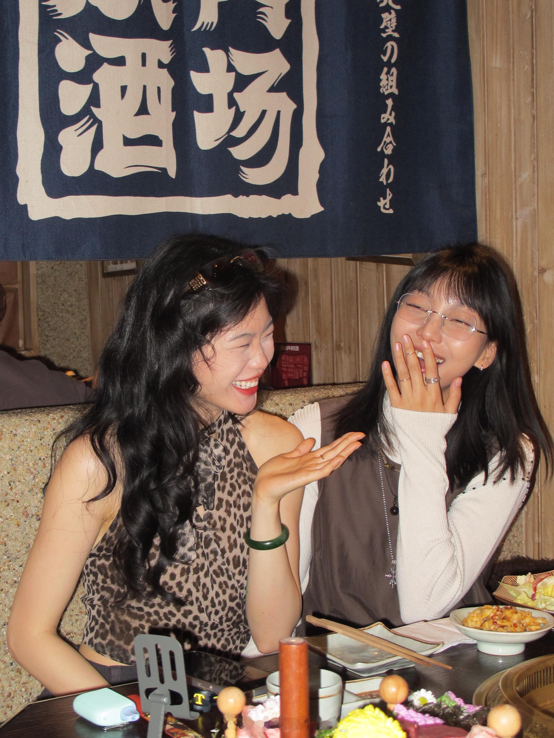 情人节就是要和女孩子们过💕（昨天 