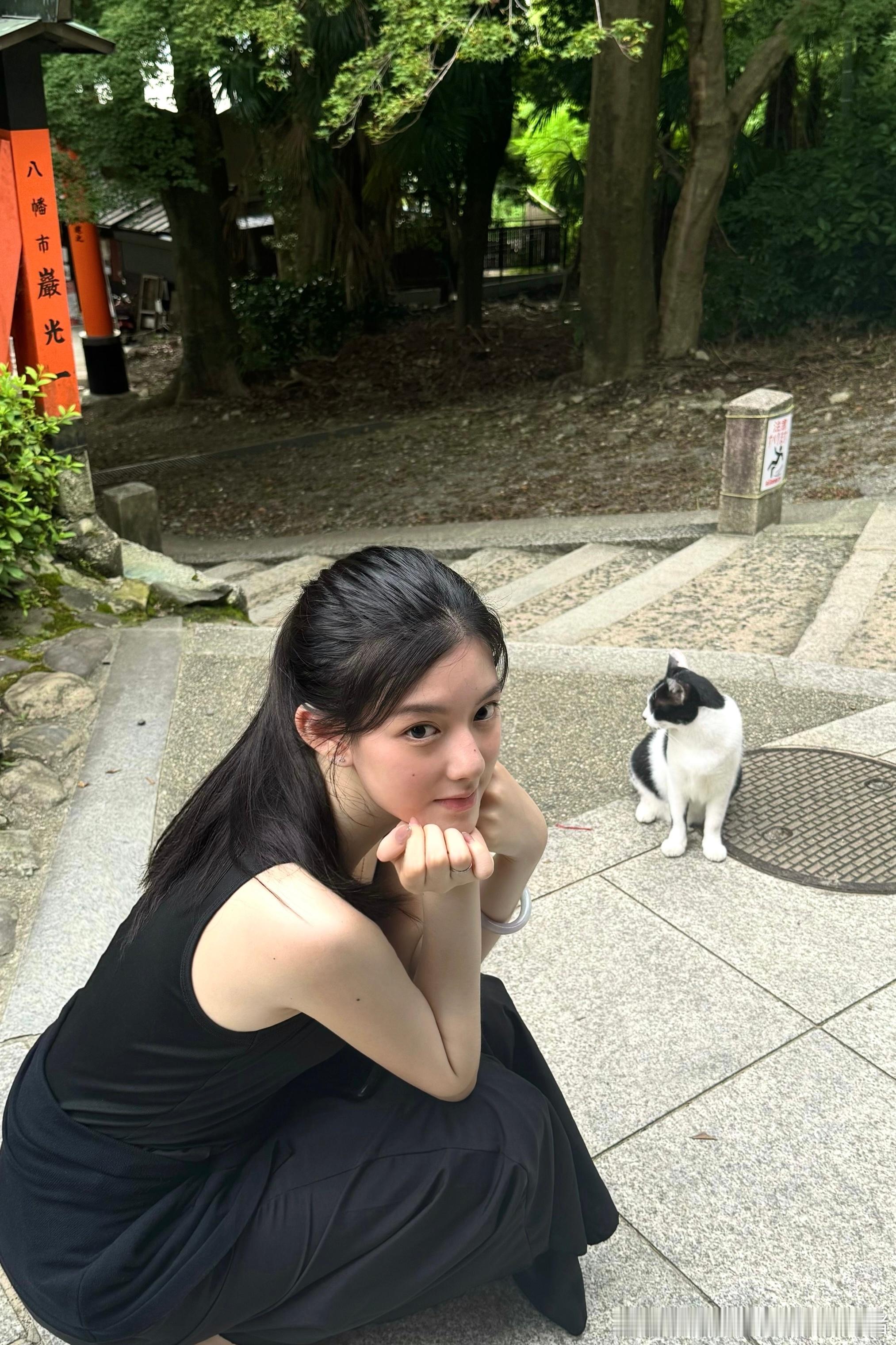 和陌生咪的合影 ​​​