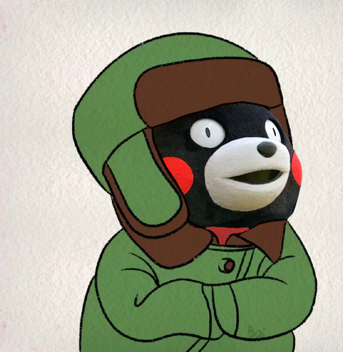 熊本熊冬季情头～～ ​​​