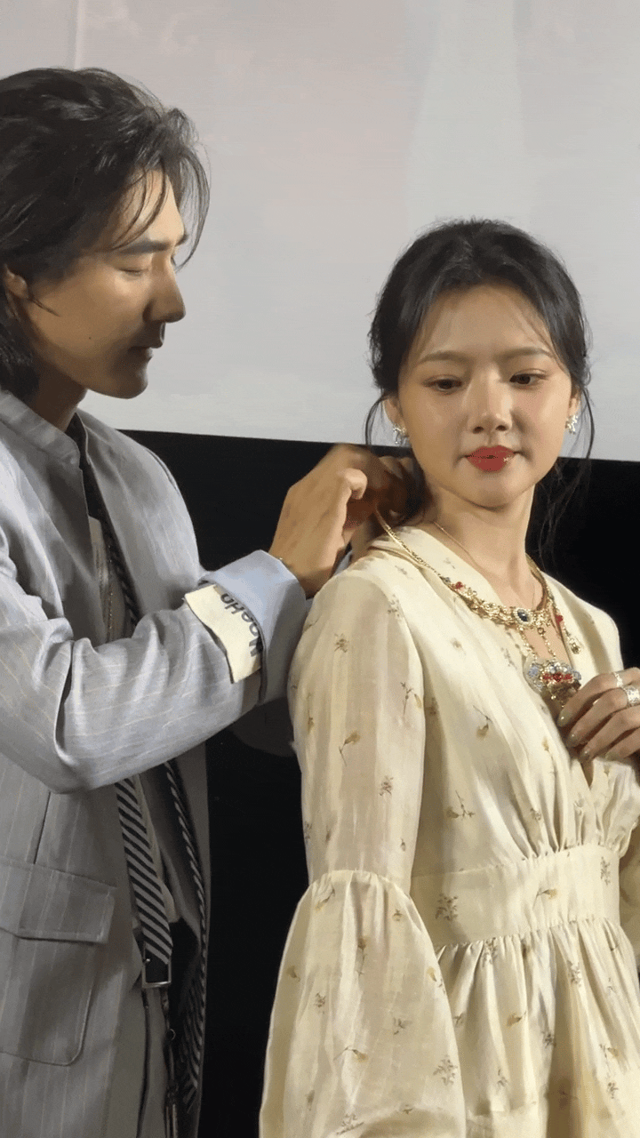 你还别说，任敏胖一点更有女人味呢！