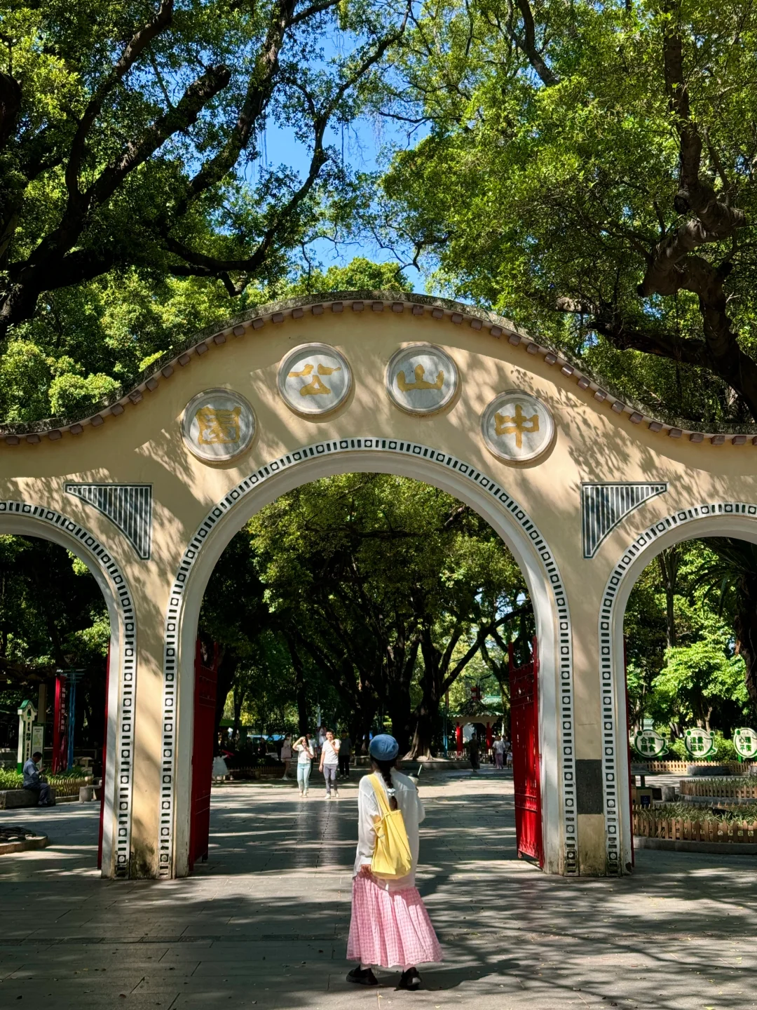 在佛山最后一天‼️拍到了最好看的公园⛲️