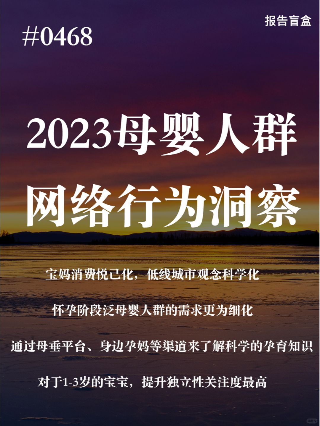 | 2023年中国泛母婴人群网络行为洞察