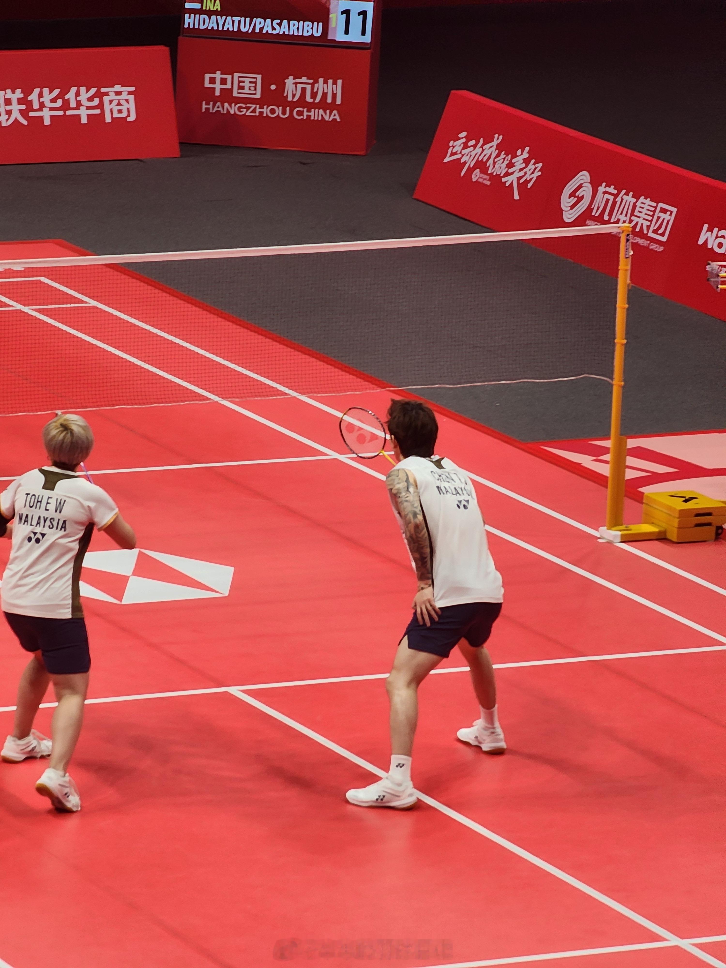 2025年世界羽联年终总决赛 混双 B组 陈堂杰 / 杜颐沩 17-21 21-