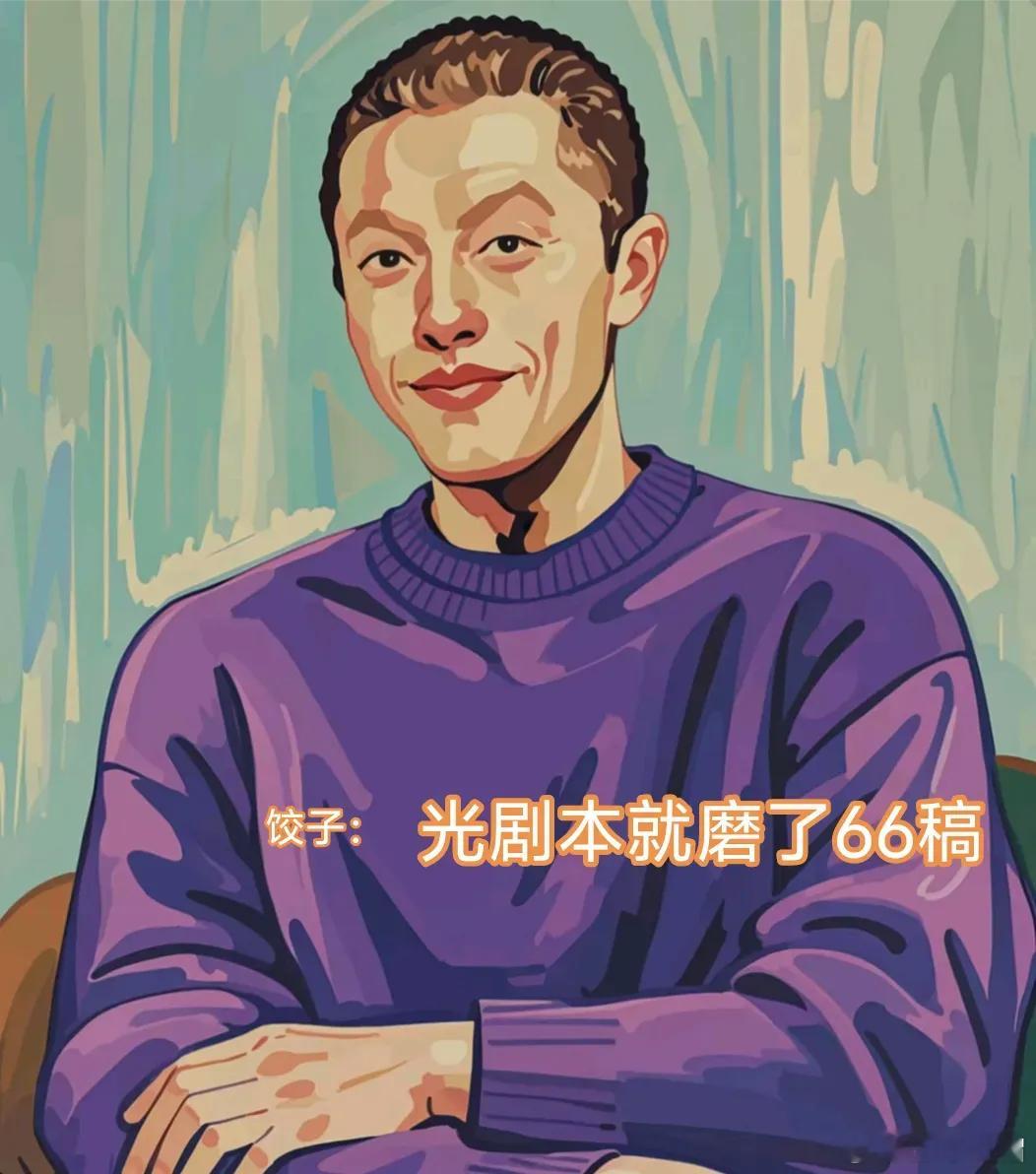 饺子导演注定一生大富大贵！实话实说，没有几个人能做到他那样的极致，工作要求近似苛