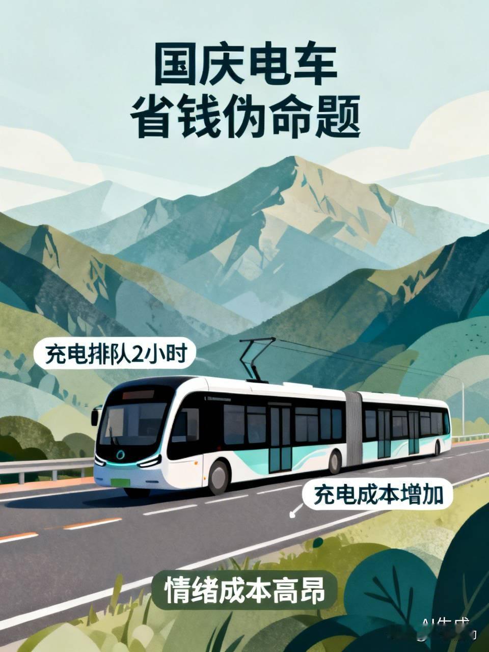 这个国庆告诉我们，私家车买电车为了省钱是一个伪命题！
先不说其他，单论这个热闹非