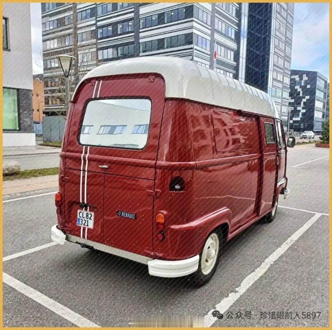 经典老车 1980年的雷诺Estafette 1000从个人主观审美角度来说，觉