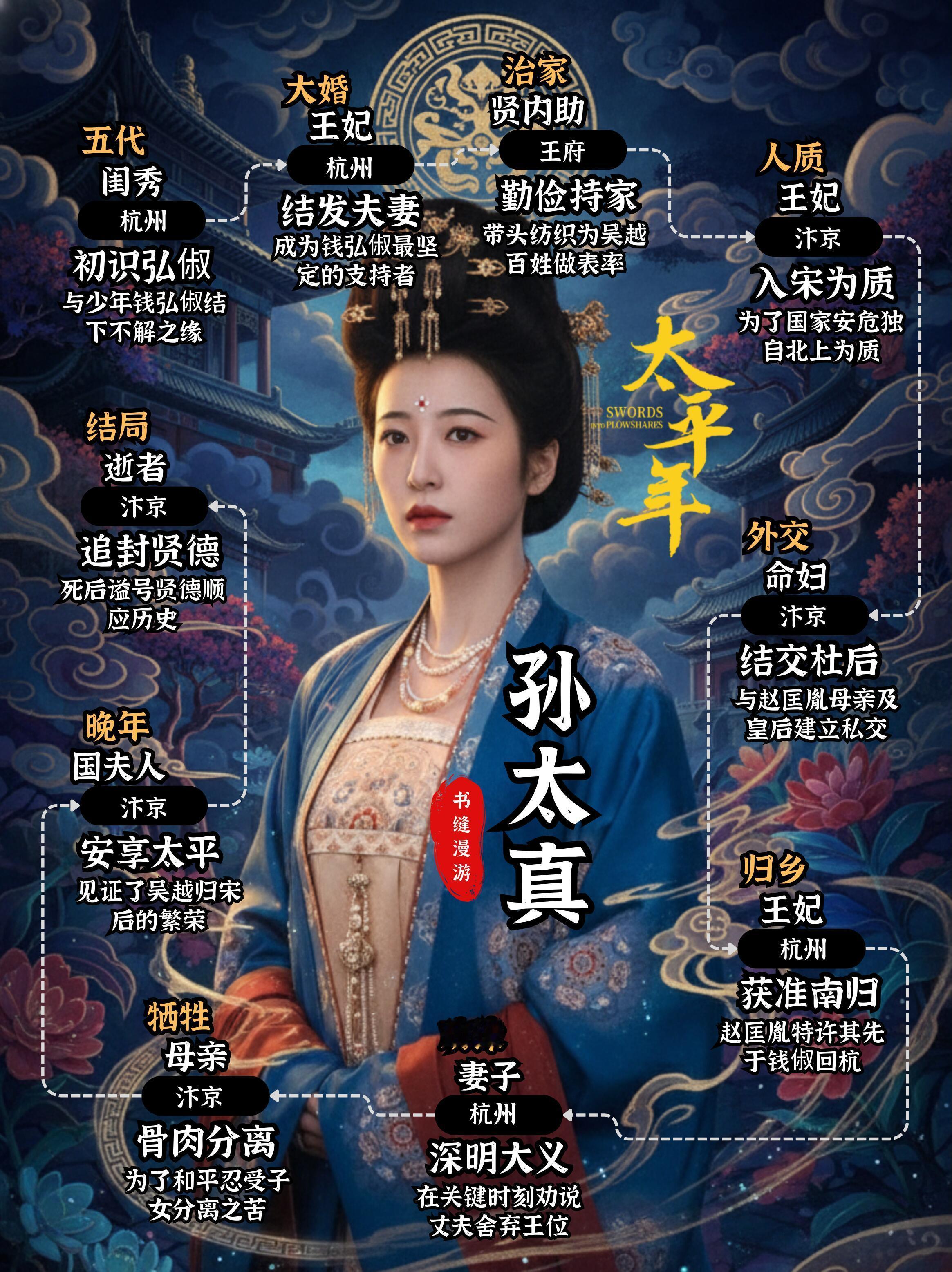 史诗感拉满《太平年》12位风云人物图图鉴，每段人生都写满了五代十国时代的野心与无