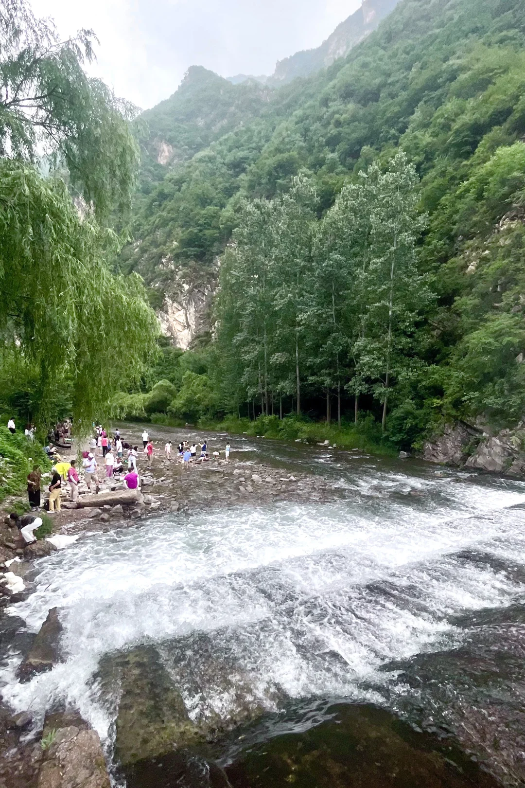 北京大瀑流玩水，好玩好找🌲（定位不私藏）