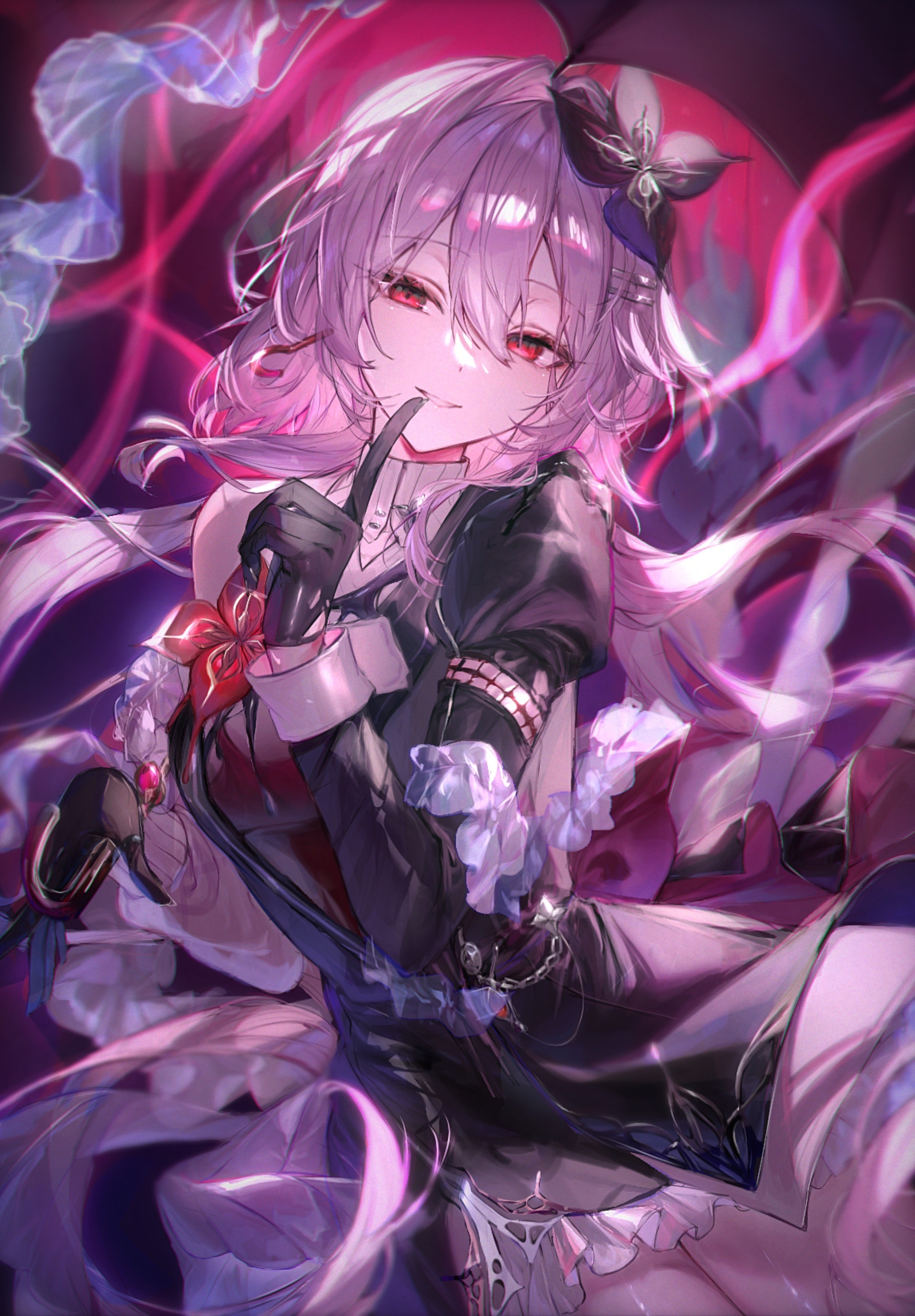 动漫[超话]长夜月·画师：にひりすと ​​​
