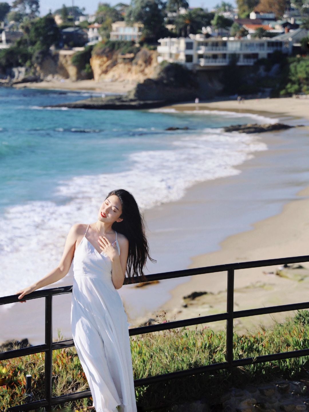 爱上南加州的这片蓝💙Laguna beach