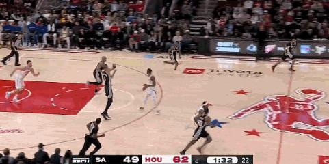 今日nba赛场上的MVP文班亚马！西部强强对话马刺技高一筹客场111:99逆转火