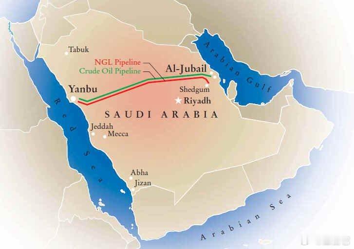 ‼️ 突发新闻：🇮🇷🇸🇦 中东最后一条石油路线已被正式切断。      