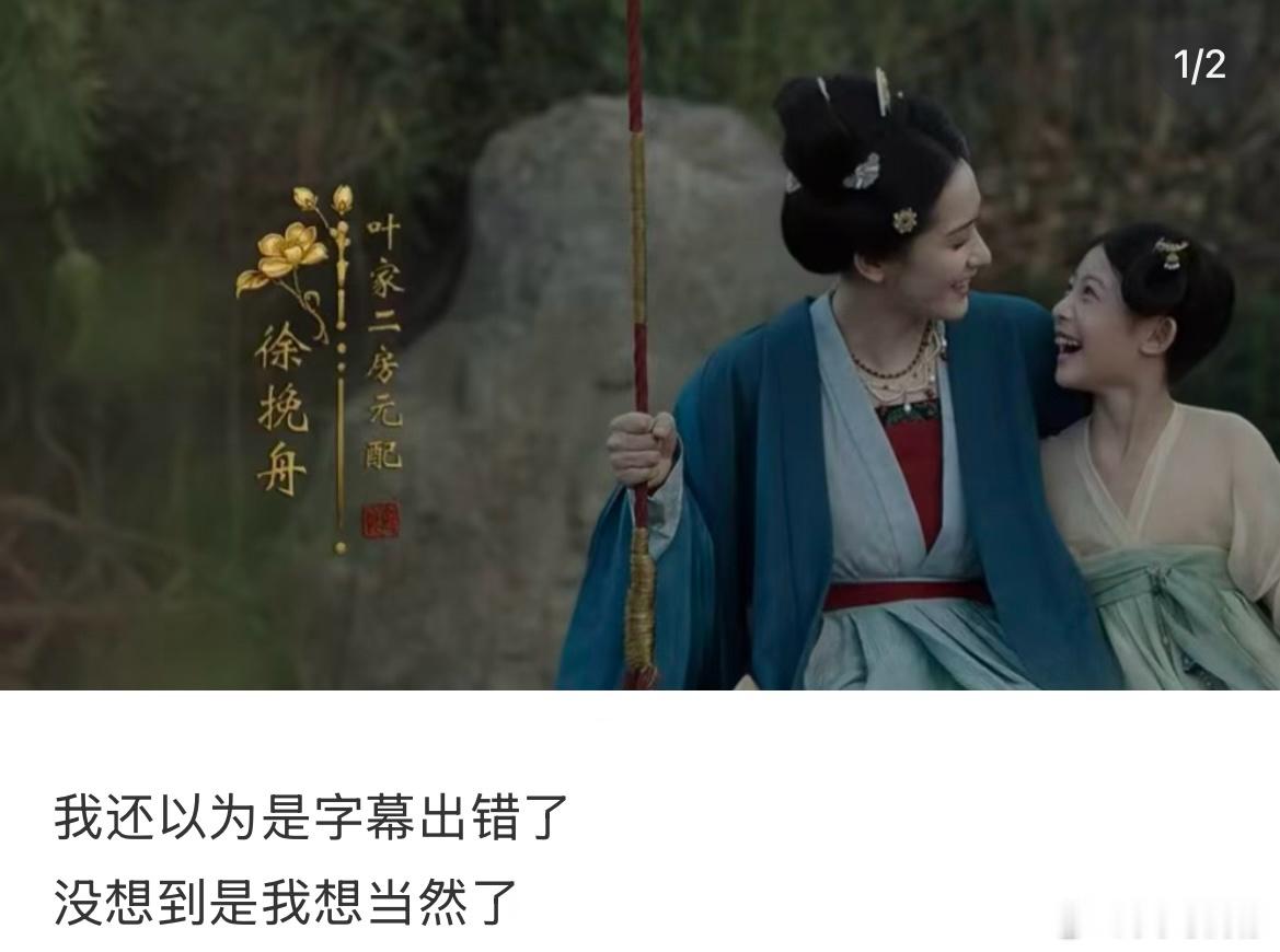 莫离字幕第一个妻子是元配不是原配 细节之处见匠心，剧集特意使用古体“元配”，而非