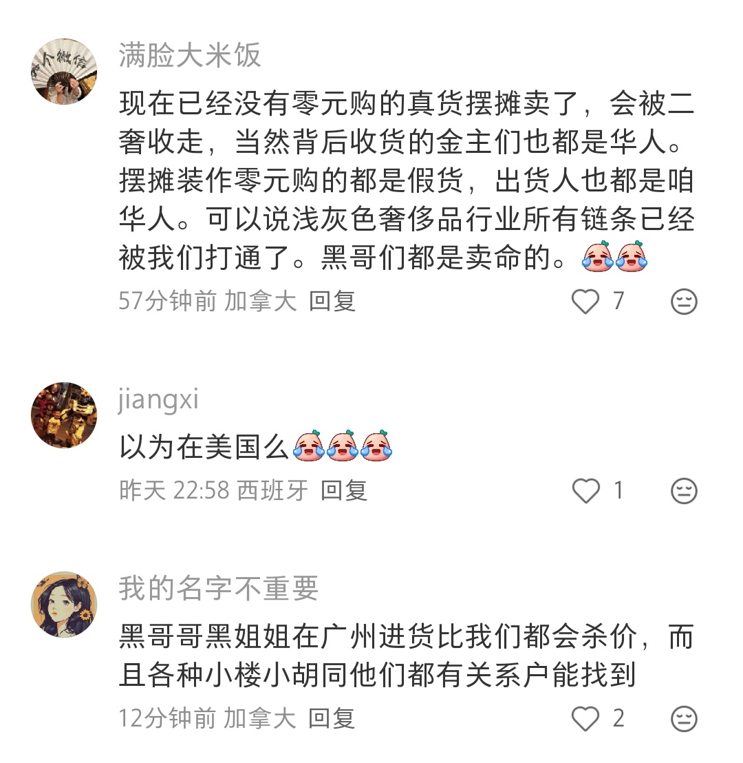 虽然看过很多视频说他们是零元购来的，但我一直觉得是假的，因为如果有真的，没必要卖