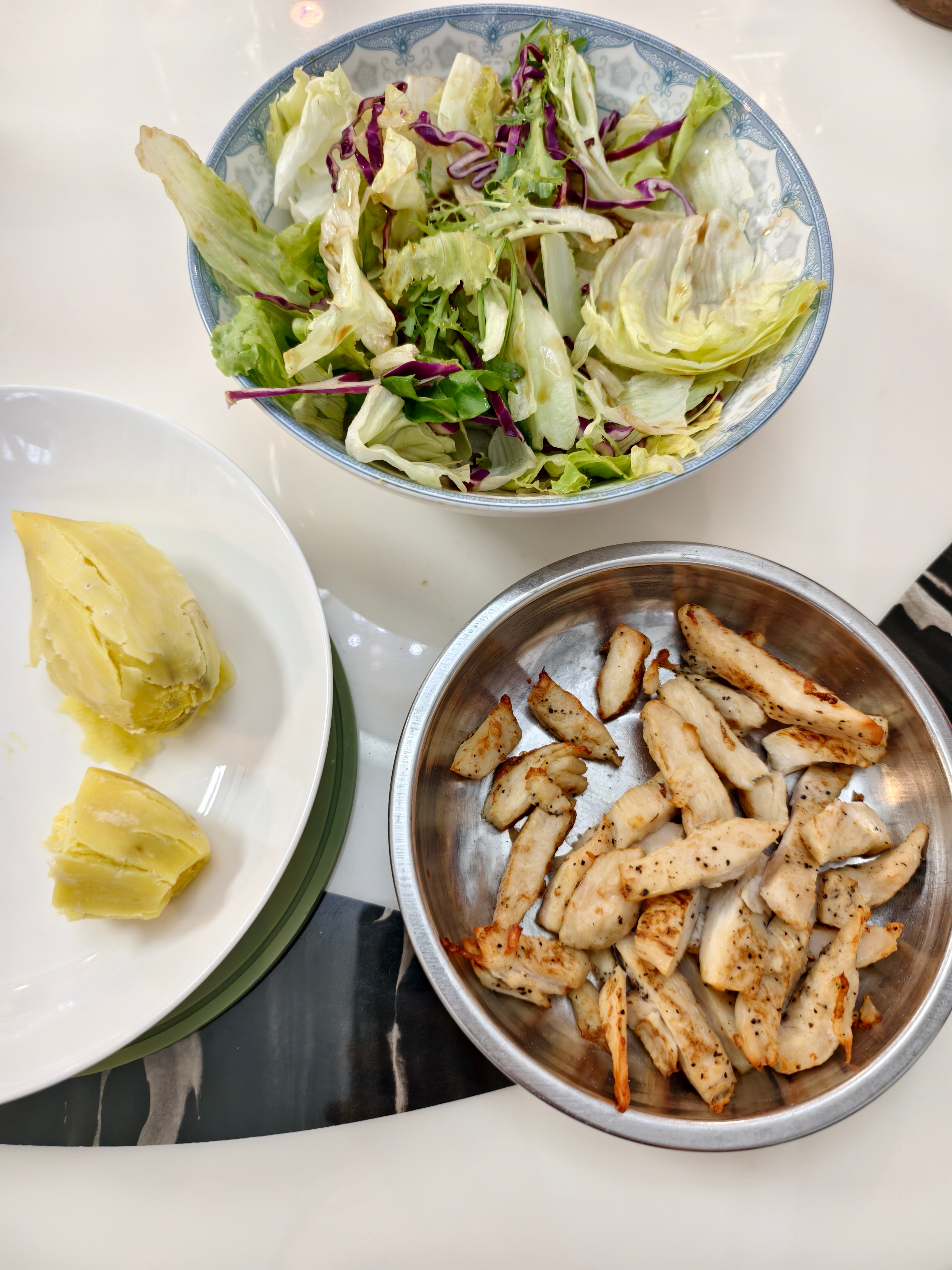 开启控糖饮食的第一天第一步先执行：先吃蔬菜🥬再吃蛋白质最后吃碳水