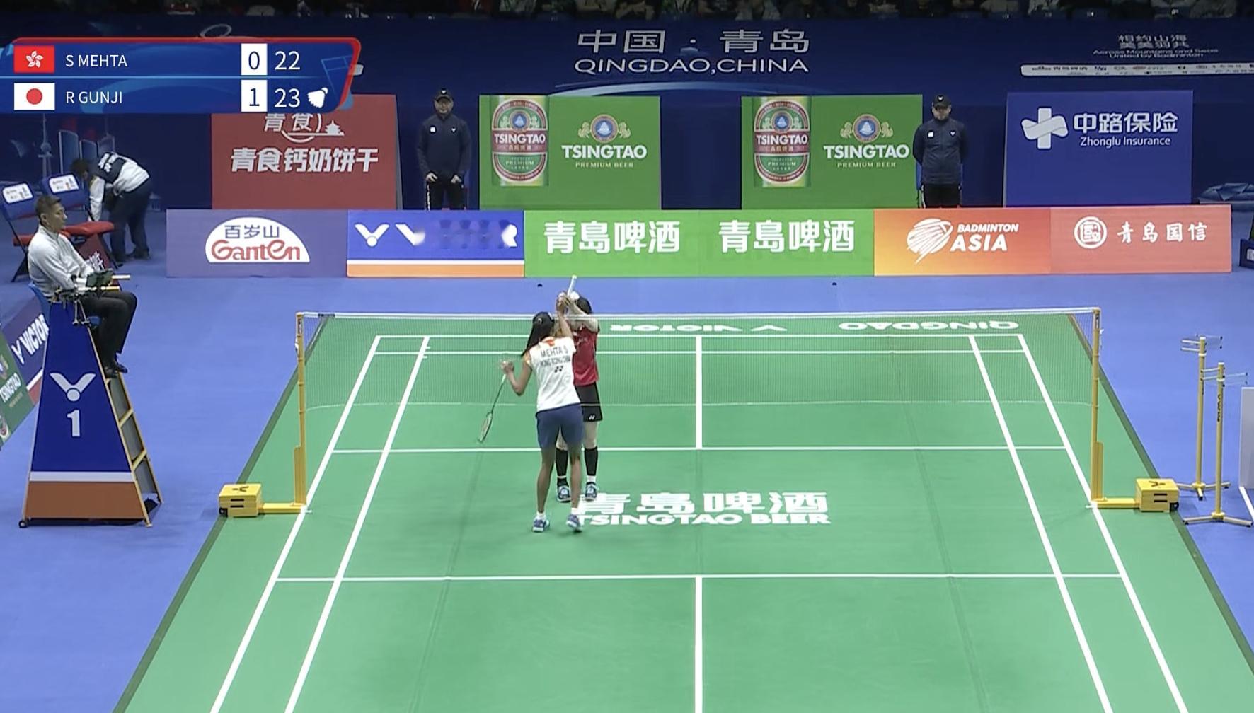 2026亚洲羽毛球团体锦标赛【女团X组：日本🇯🇵 1-0 🇭🇰香港】1、