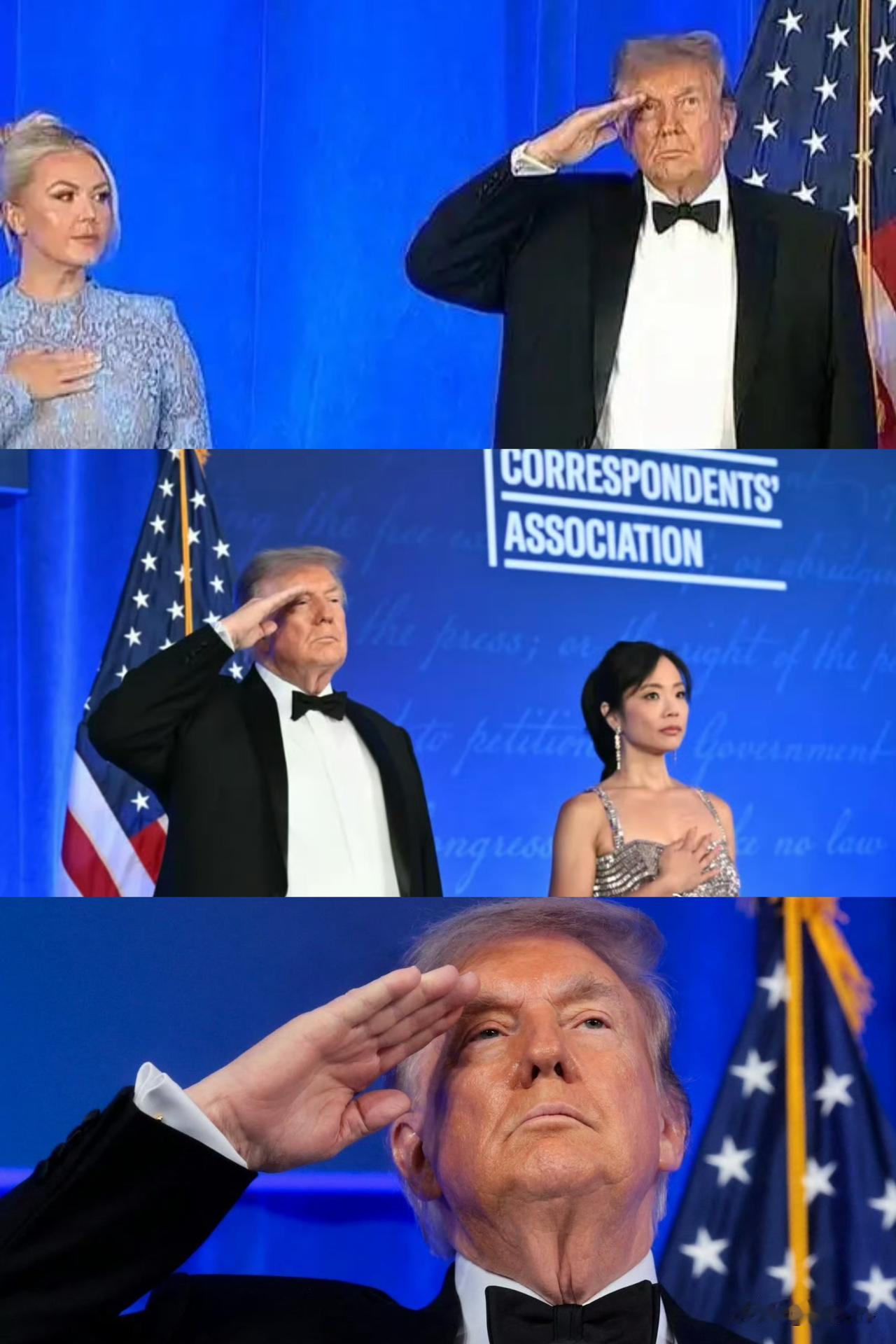 白宫记者协会晚宴重开，特朗普致敬出席！本次晚宴更小型、更私密、入场检查更严格，人