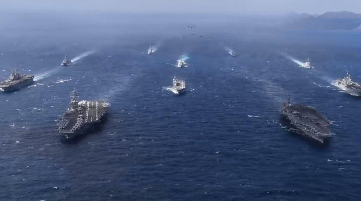 美航母战斗群已穿过马六甲海峡老美又要开辟新战场了吗？由于美国与伊朗关系高度紧张美