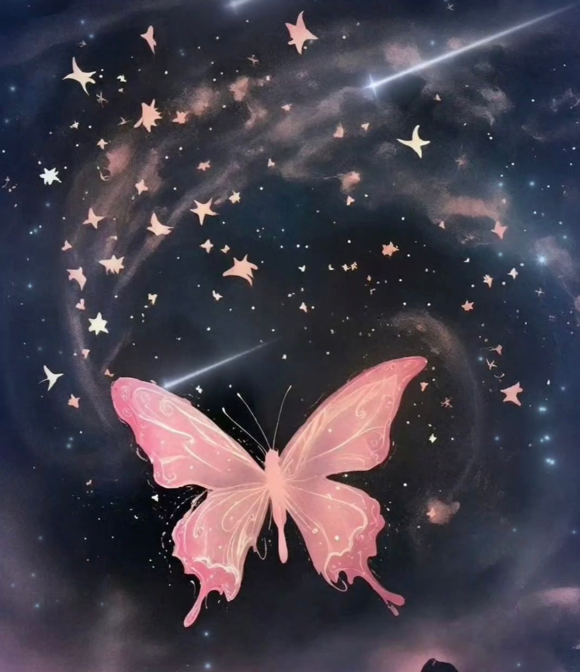 许愿星空，蝴蝶圆梦，所有好运、心愿皆可如愿运势