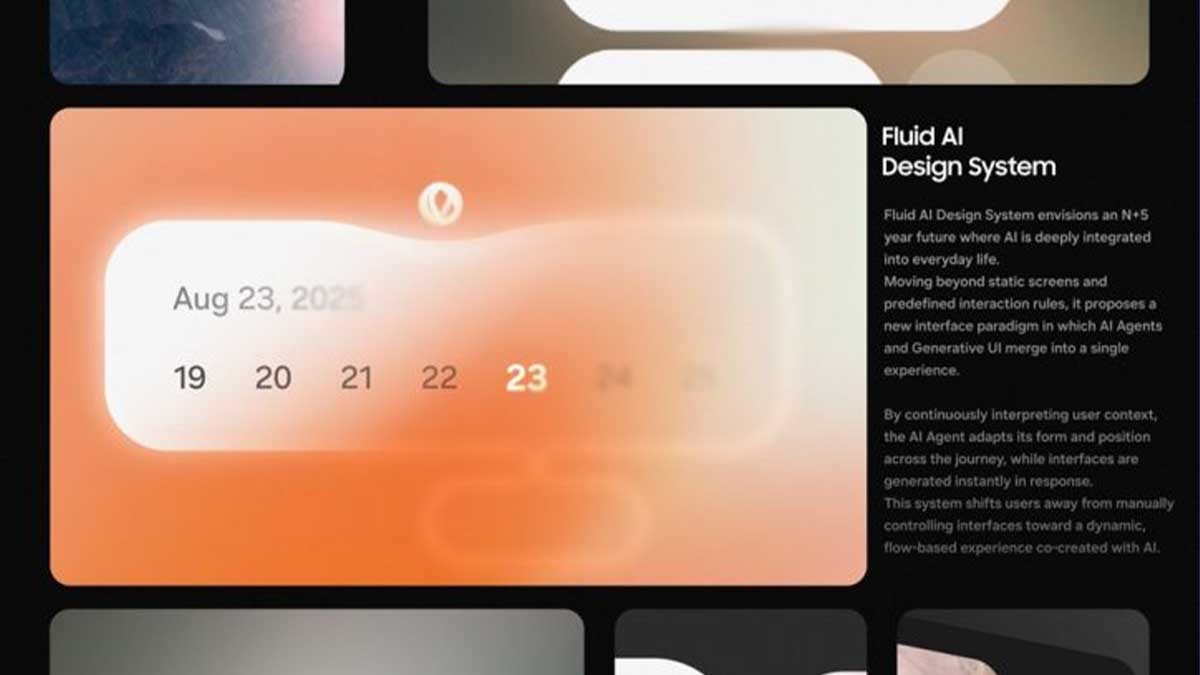 One UI 10 有着落啦？三星正在探索一种全新的未来交互方式，名为 Flui
