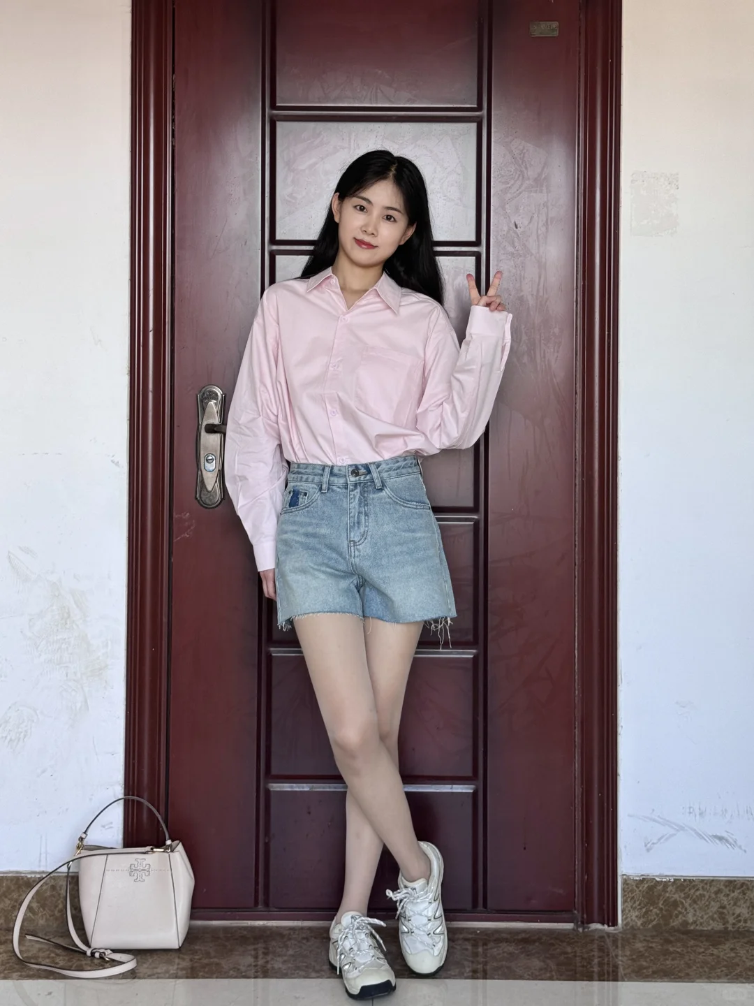 夏天 粉色活力穿搭🩷 | 97年大专老师OOTD