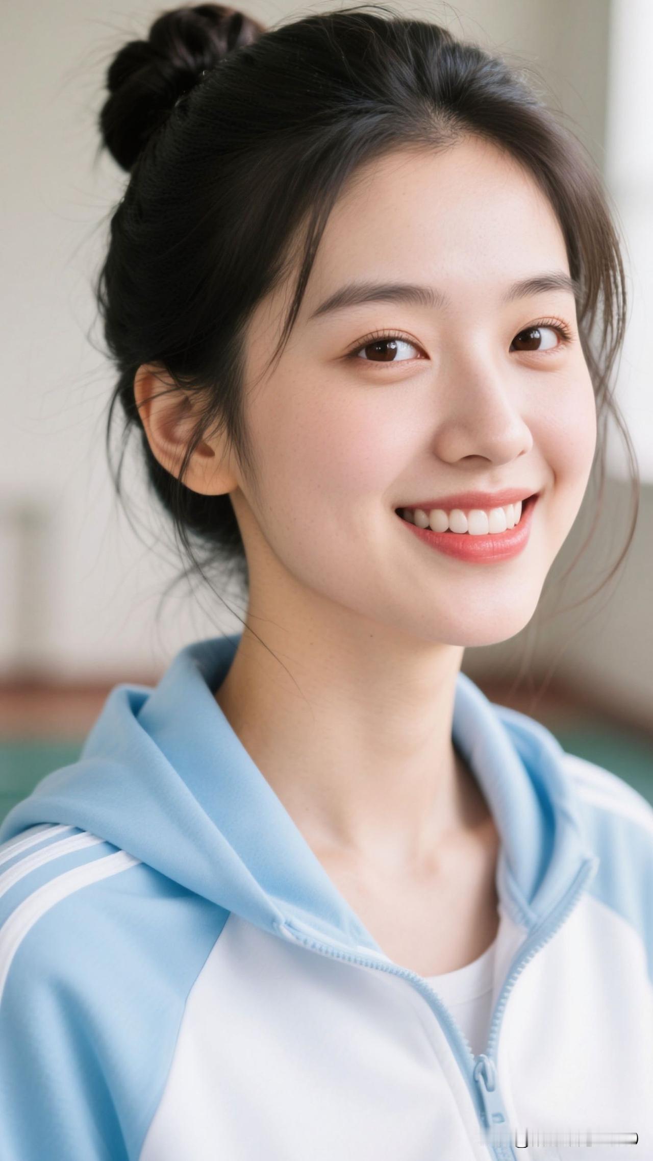 ✨ 把蓝白的清透缝进外套，笑起来时，整个青春的明媚都漾了出来。蓝白清爽穿搭 粉白