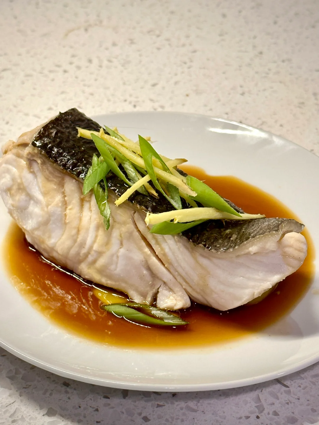 Wholefoods特价比目鱼🐟随便蒸蒸就好好吃😋