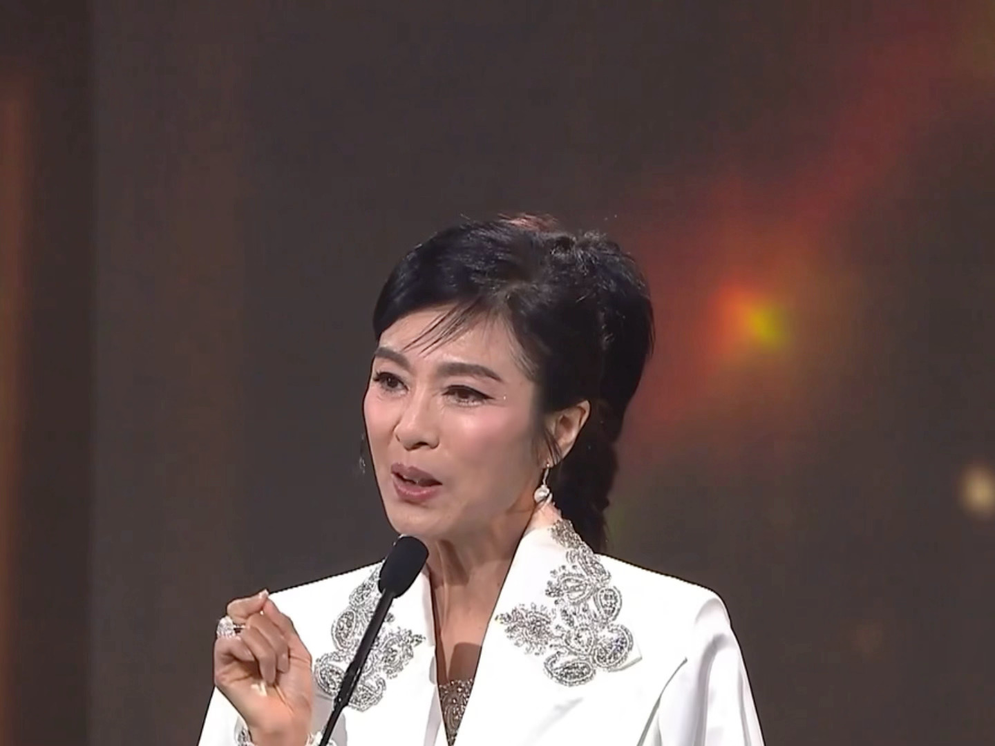 好久没见米雪回大台TVB颁奖典礼
