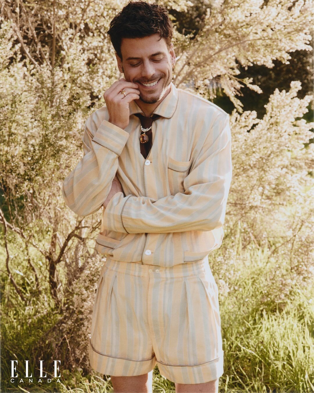 François Arnaud 《ELLE Canada》绝美写真 