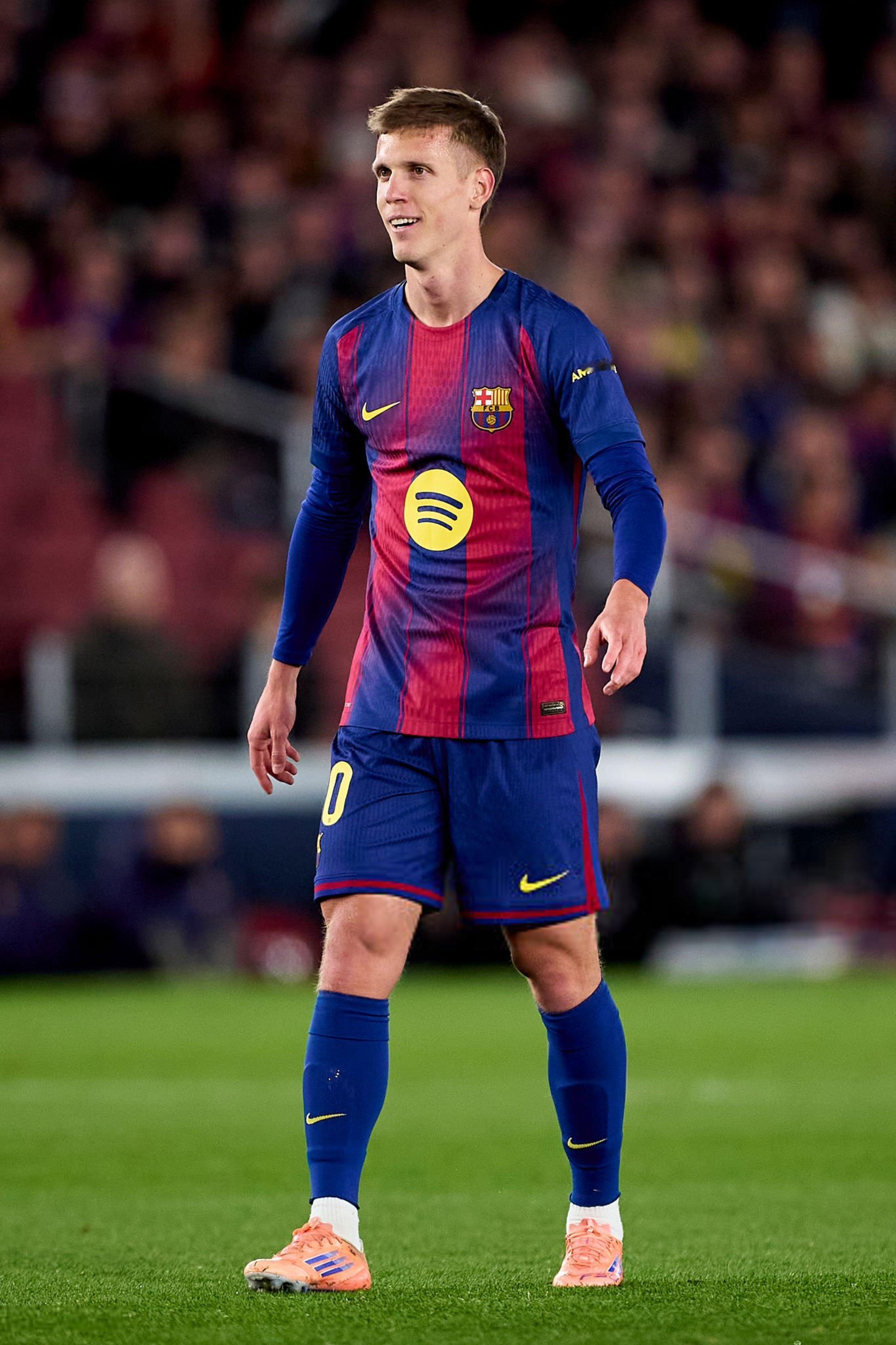 每体：状态正好但受伤了，丹尼·奥尔莫在最近4场西甲联赛中创造了最多的得分机会（1