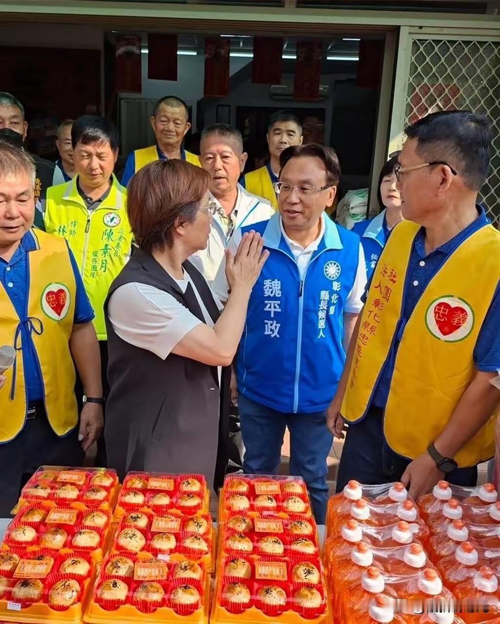 没想到啊，自从彰化谢家被司法侦办之后，蓝营立委谢衣鳯以及彰化县长王惠美今天分别同
