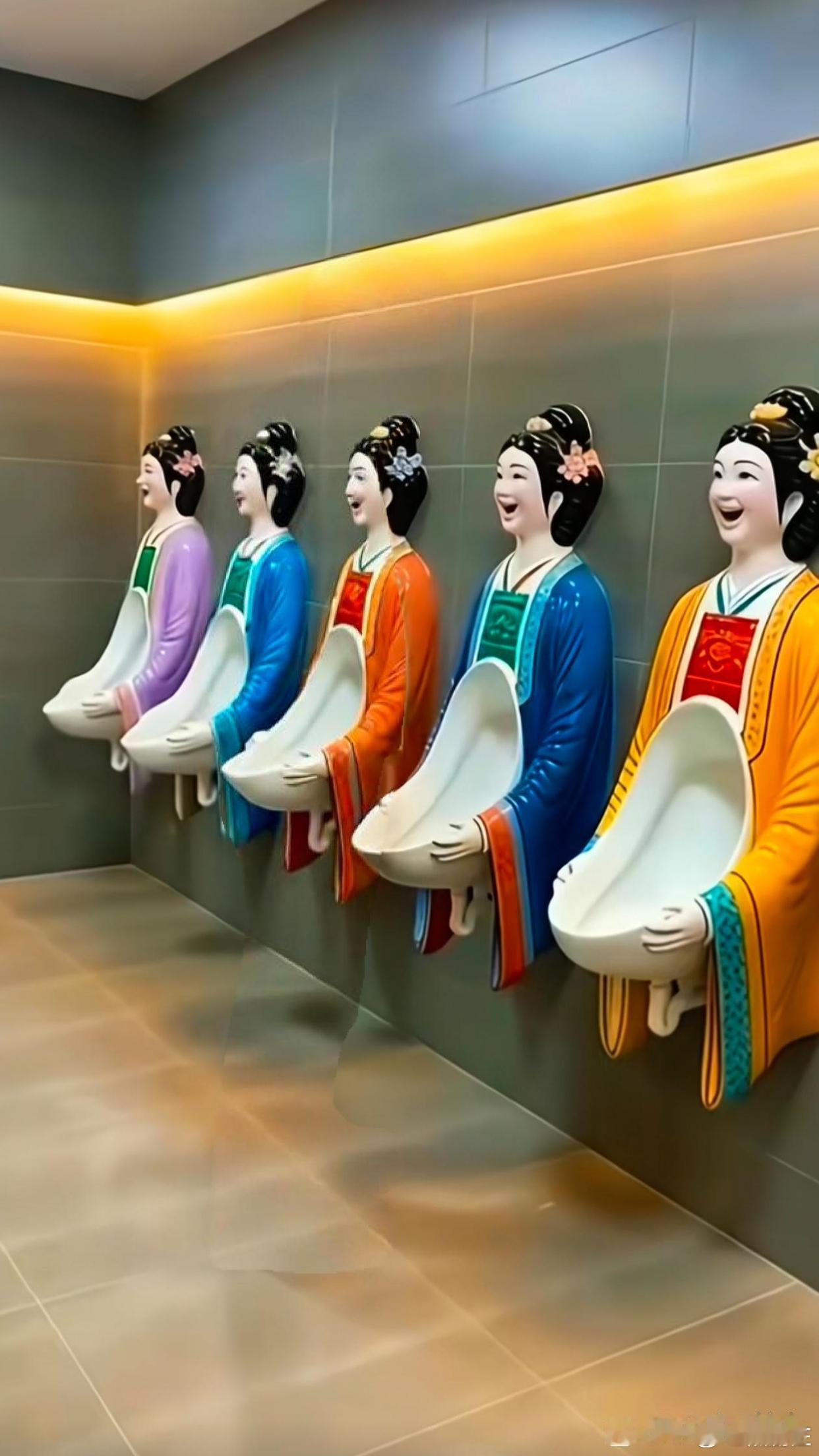 日本旅游时公共卫生间，吓的我尿不出来 