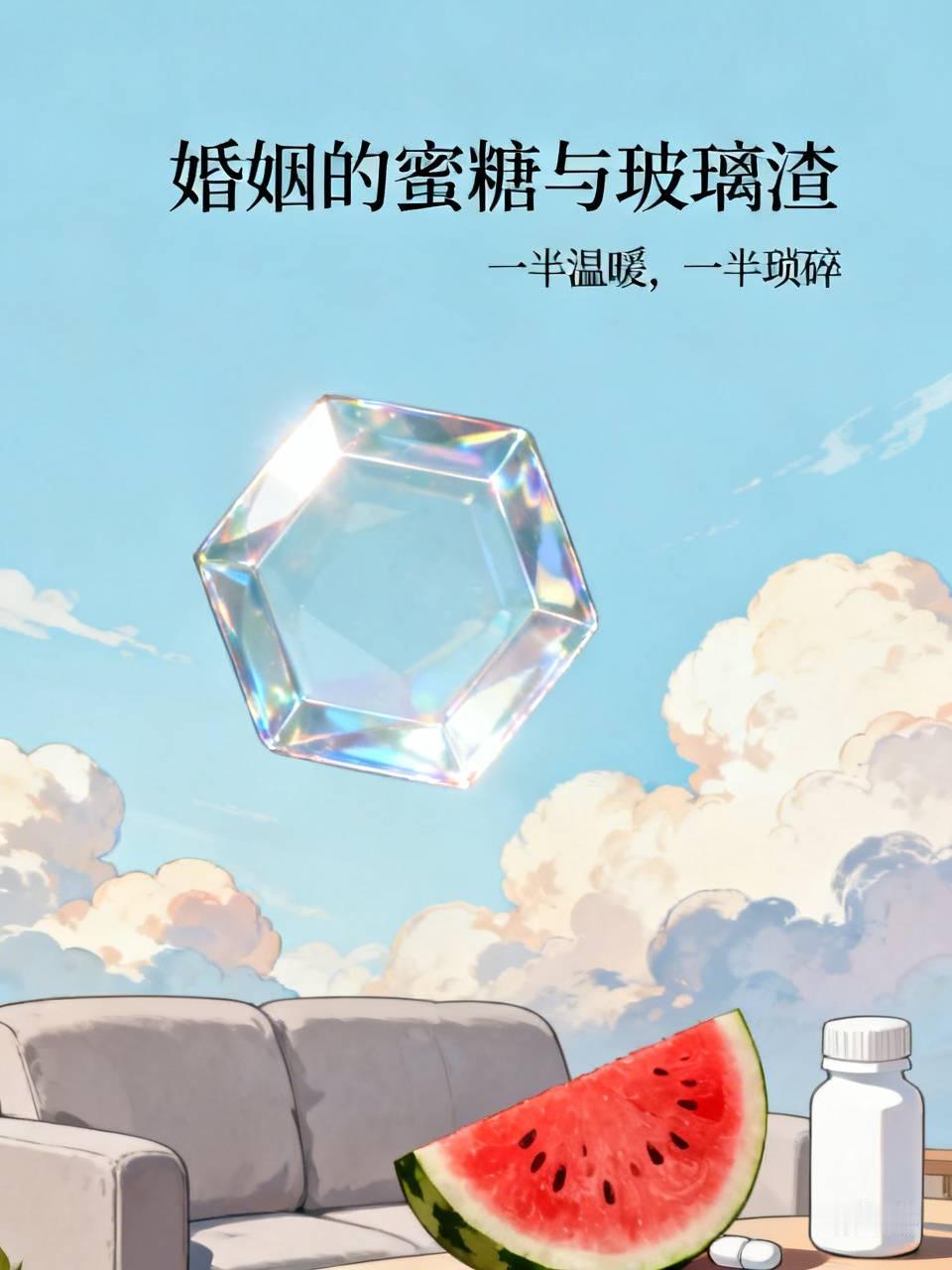 婚姻带来的感受真的是一半蜜糖一半玻璃渣。
刚结婚那会最直观的是，加班到11点掏钥
