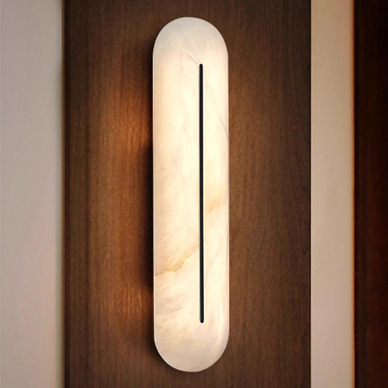 西班牙云石灯真的太绝了！它用产自西班牙的雪花石和纯铜打造。这雪花石似玉般高贵，通