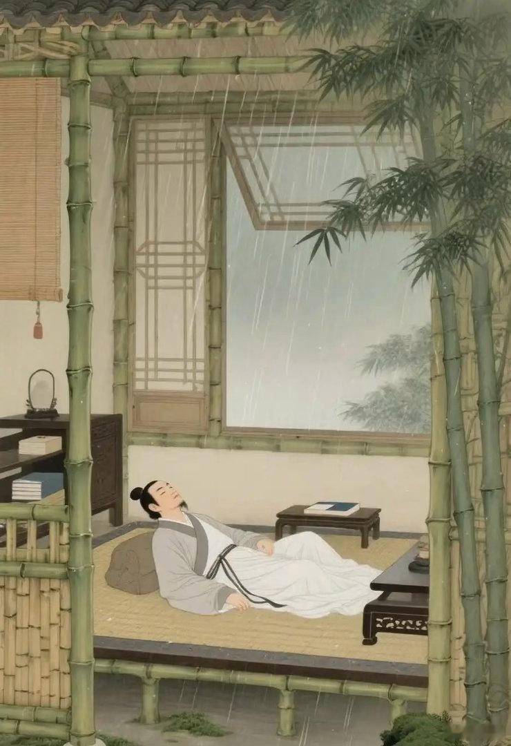 【心苍雨茫】2013年6月11日雨中吟。2026年8月14日晨重修。雨骤心茫茫，